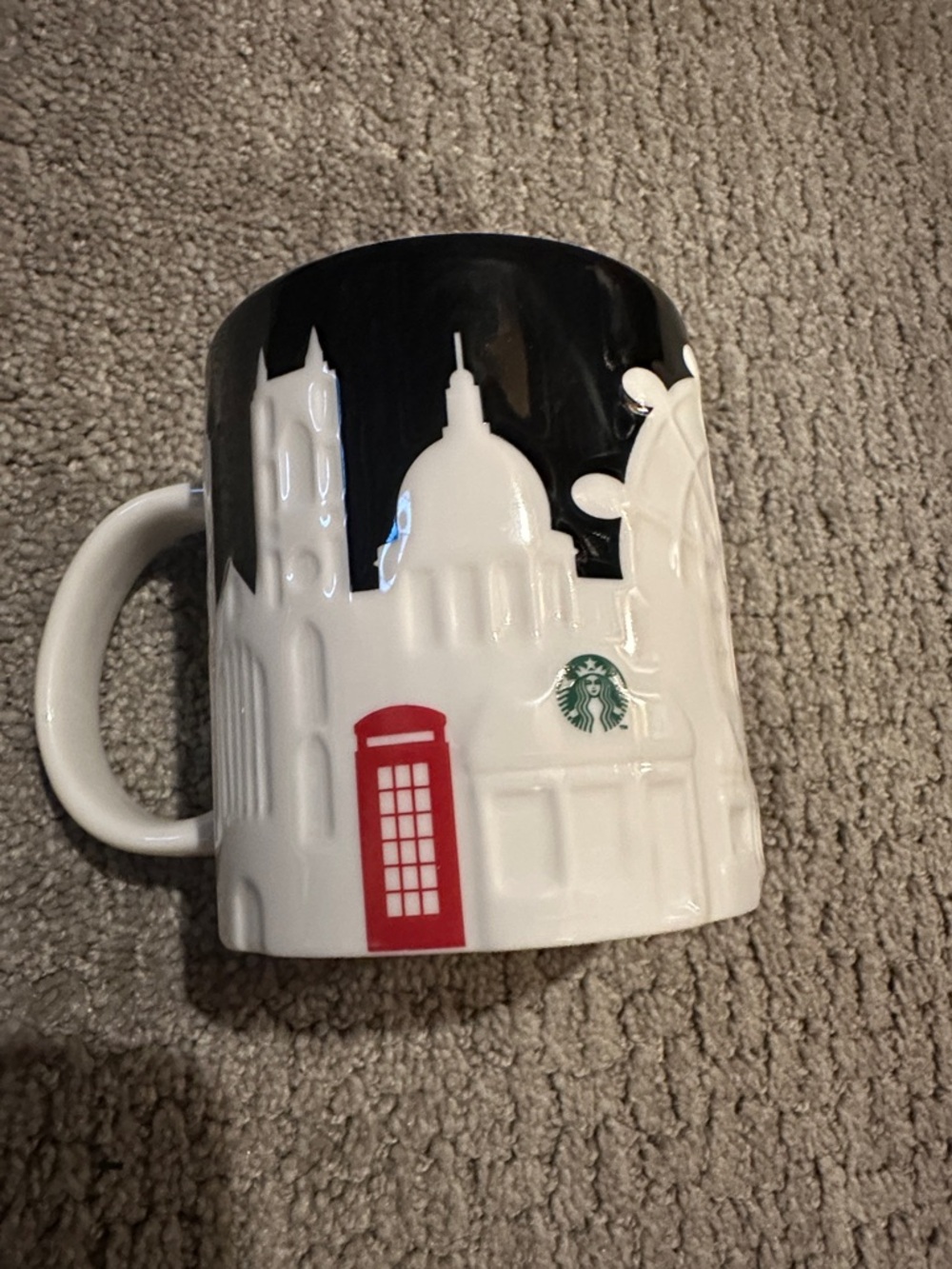 London Starbucks mug- RARE- 2011- Relief Series -